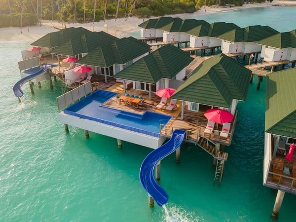 Three Bedroom Lagoon Villa with Pool + Slide